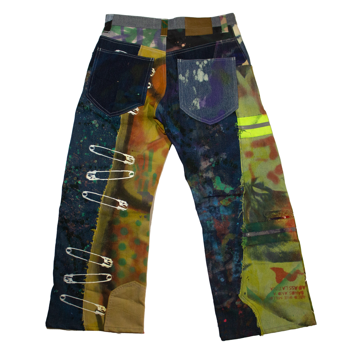 Best Frnds Denim Patchwork Pants #3 (32)