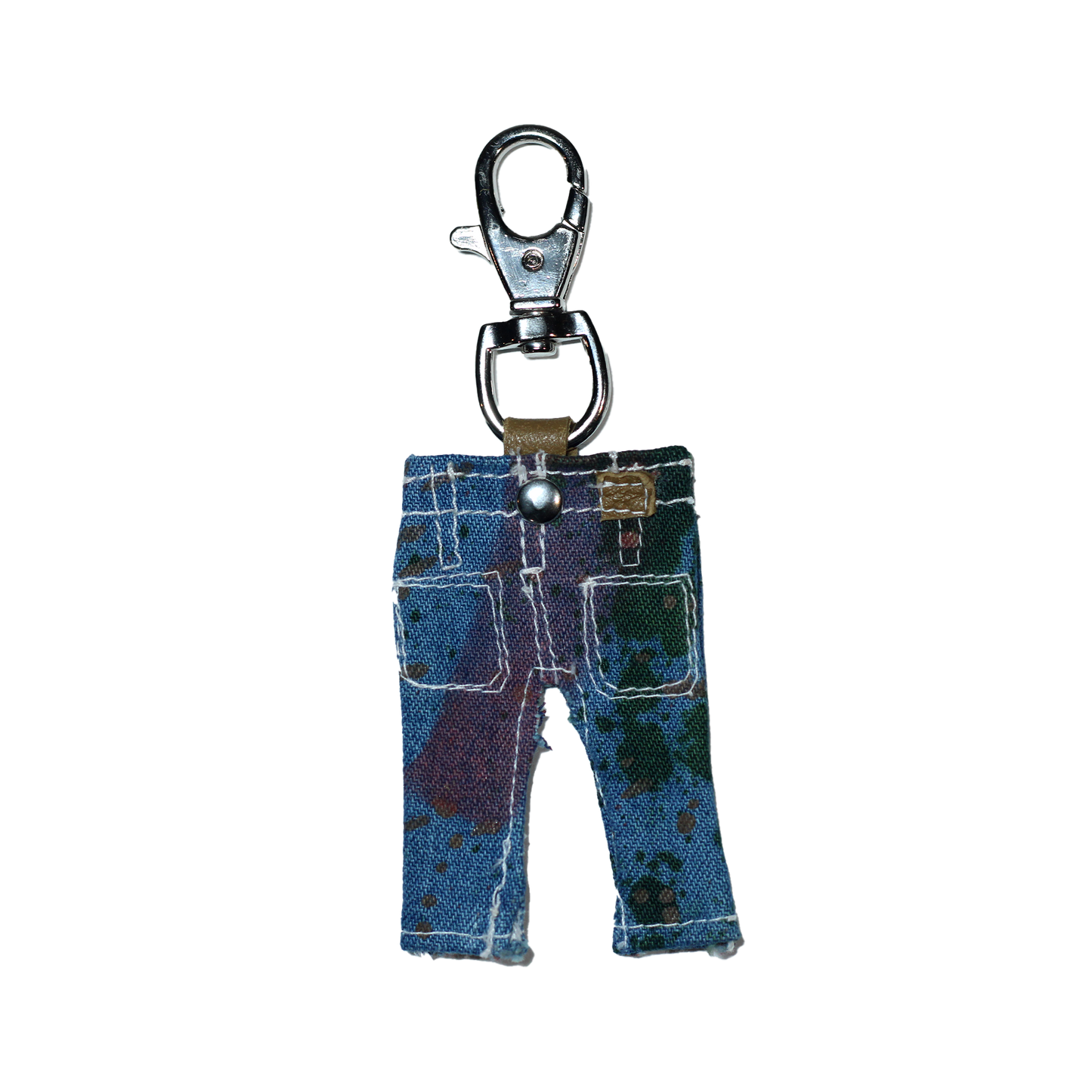 Denim Pants Keychain