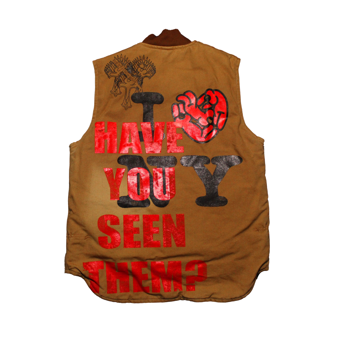 Screen Printed Carhartt Vest