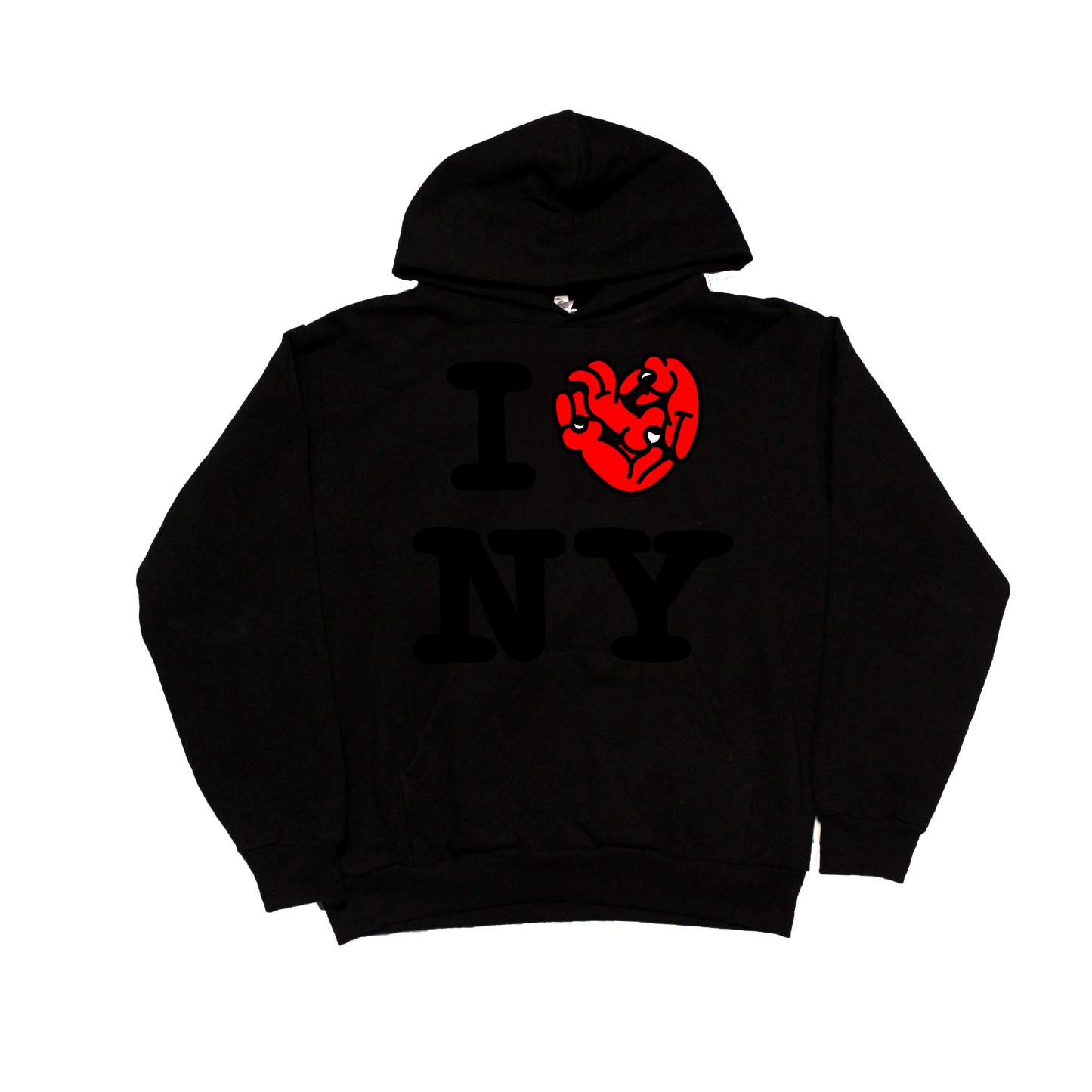 "I <3 NY" Black Hoodie (Preorder)