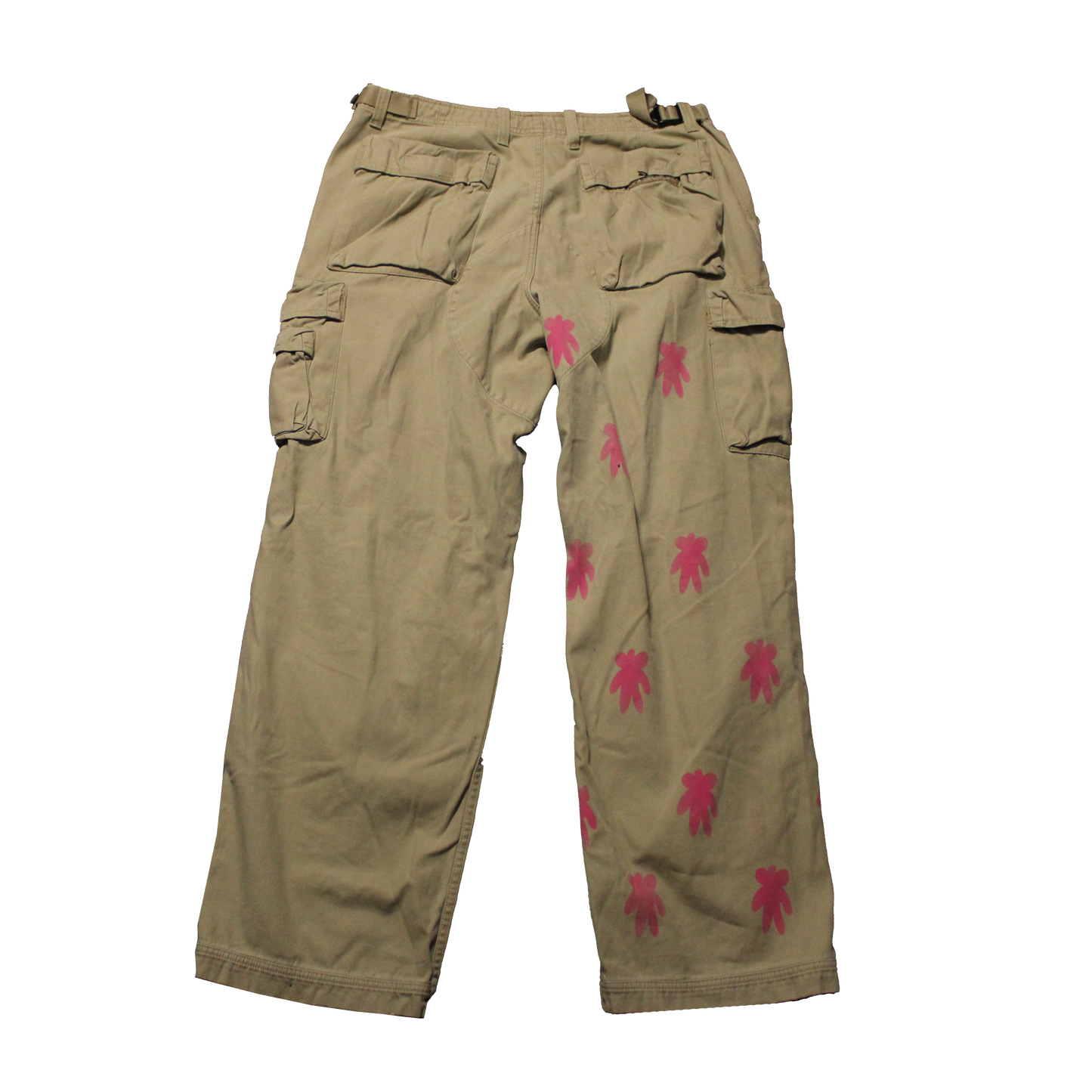 Pink Patterned Cargos