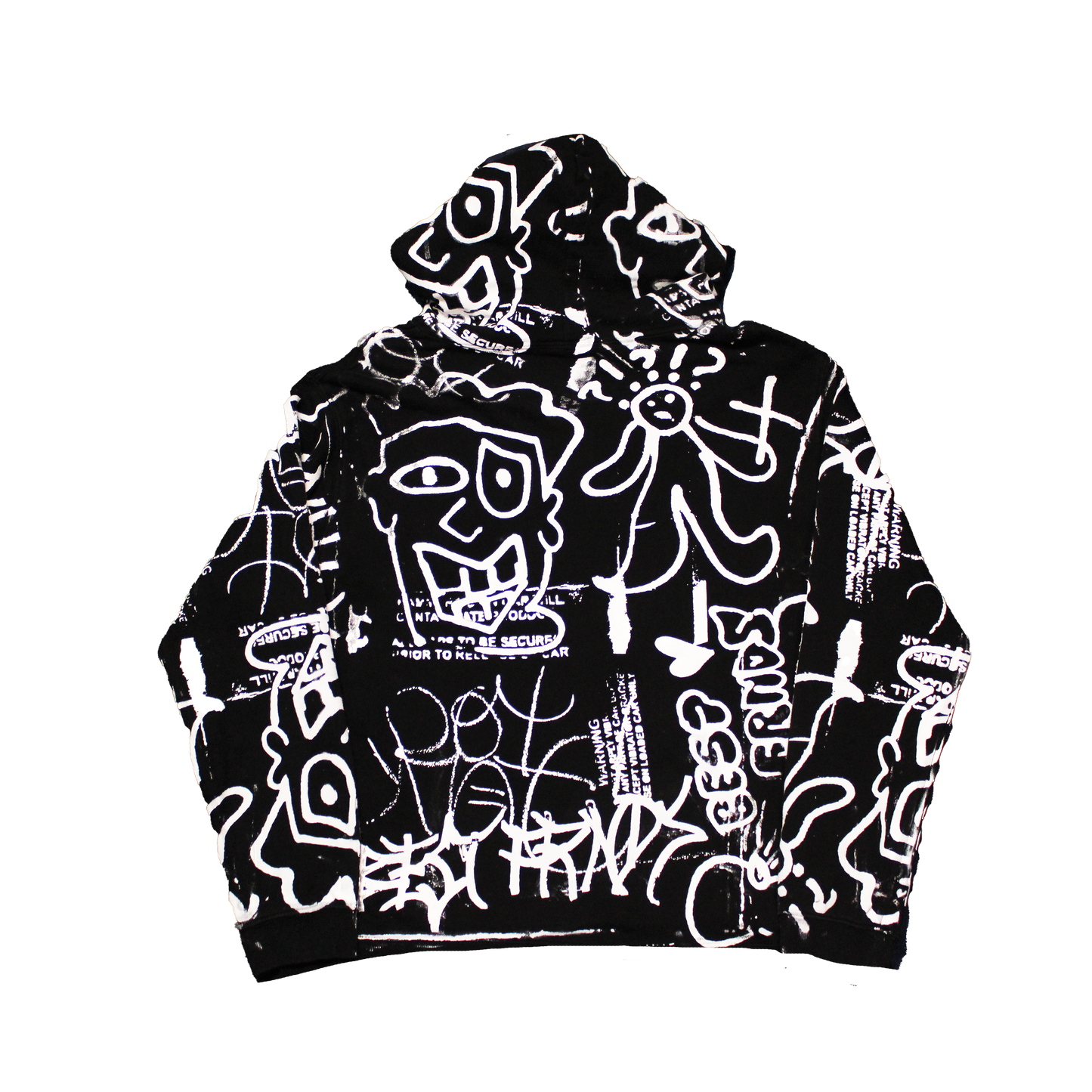 All Over Grafitti Hoodie