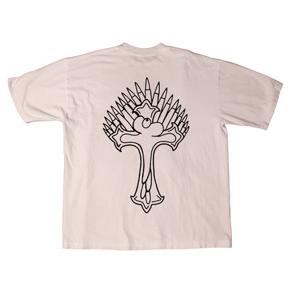 "Cross Frnd" White T-Shirt (Preorder)