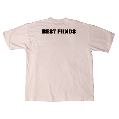 "Salute Frnd" White T-Shirt (Preorder)