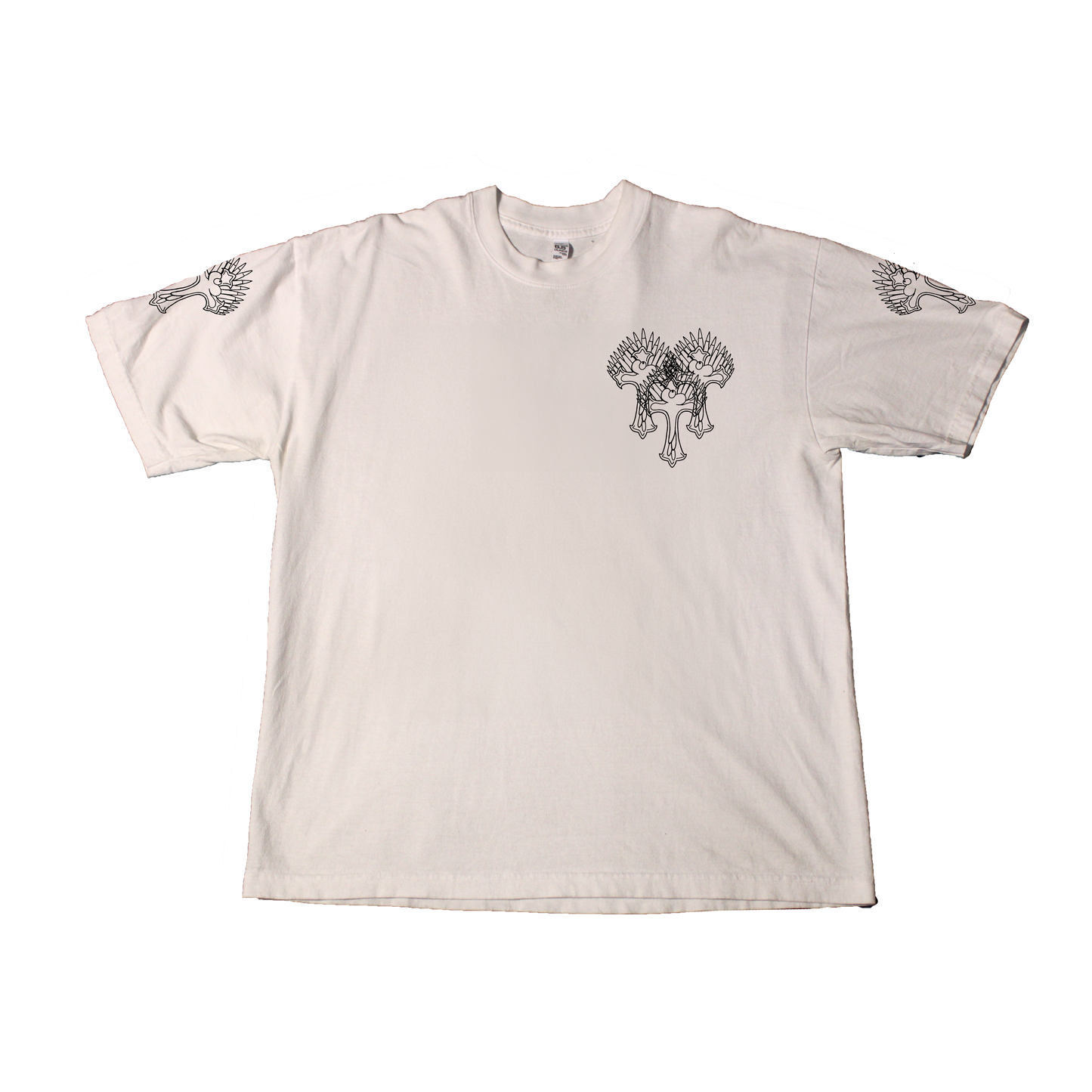 "Cross Frnd" White T-Shirt (Preorder)