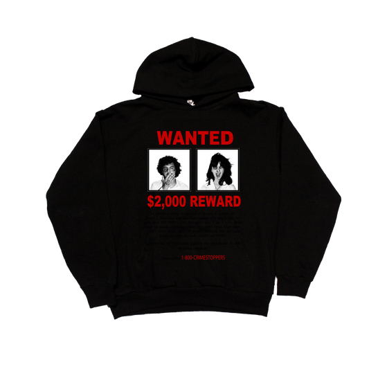 "Wanted" Black Hoodie (Preorder)