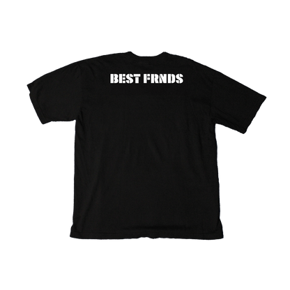 "Salute Frnd" Black T-shirt (Preorder)