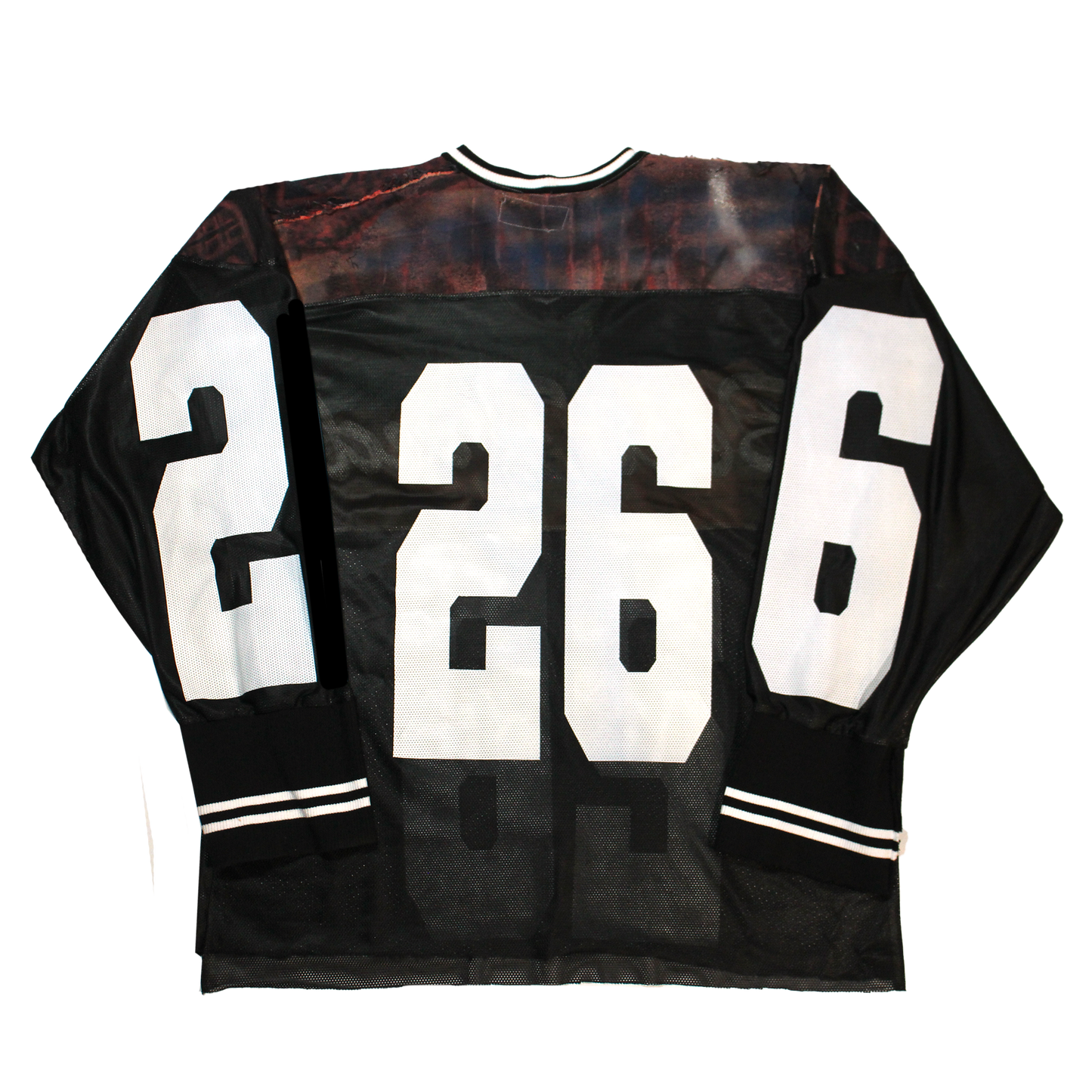 Oversized Denim Patchwork Jersey