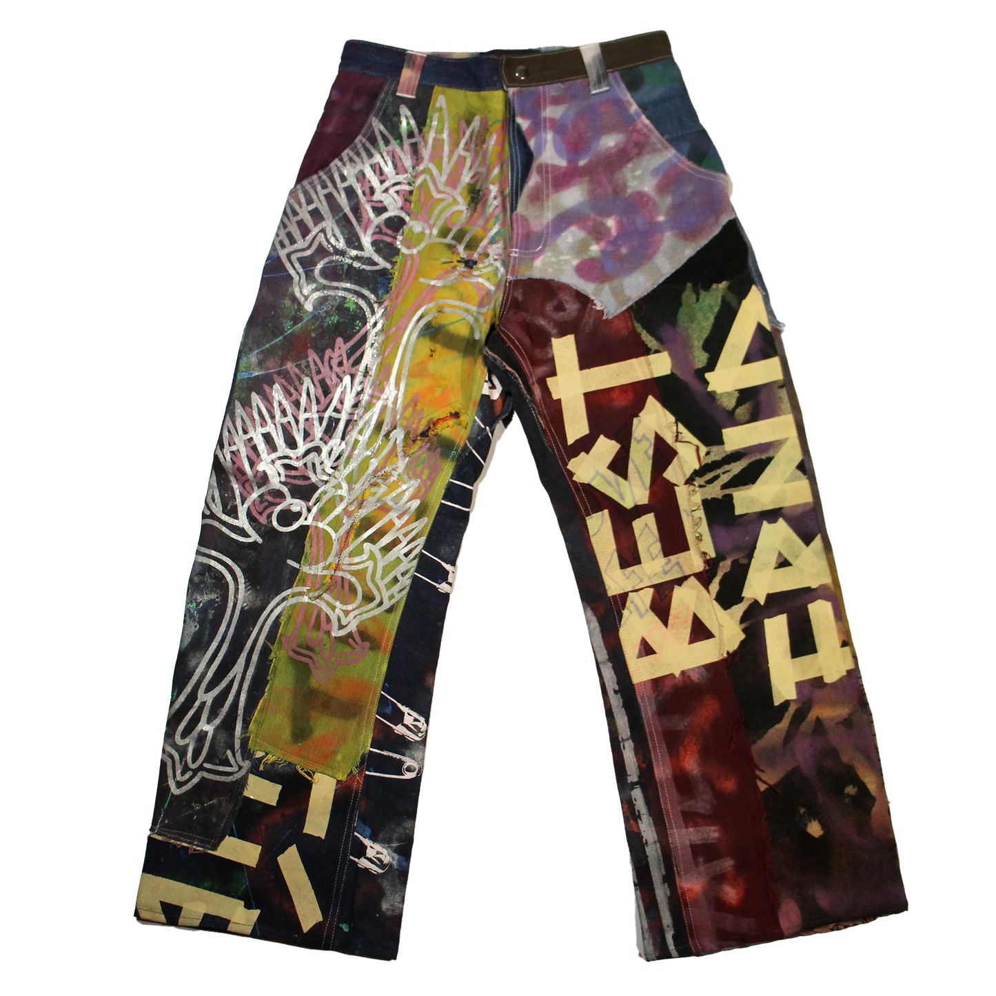 Best Frnds Denim Patchwork Pants #2 (28)