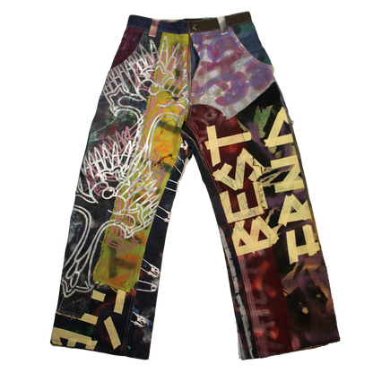 Best Frnds Denim Patchwork Pants #2 (28)