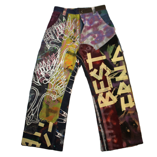 Best Frnds Denim Patchwork Pants #2 (28)