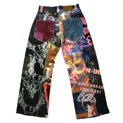 Best Frnds Denim Patchwork Pants #1 (28)