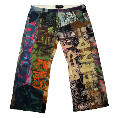 Best Frnds Denim Patchwork Pants #16 (42)