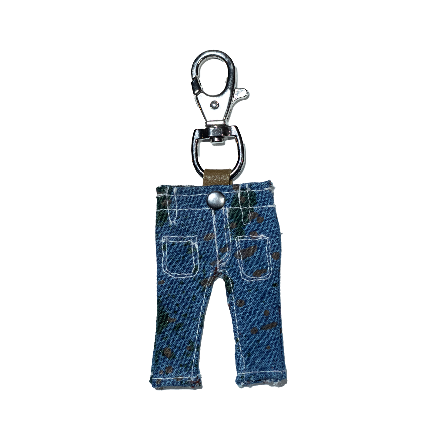 Denim Pants Keychain