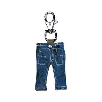 Denim Pants Keychain
