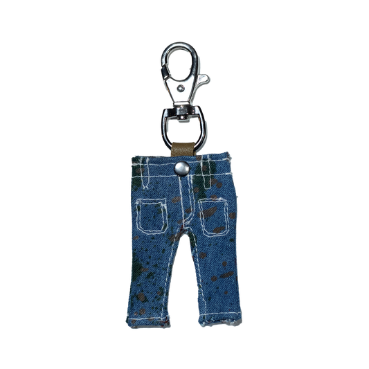 Denim Pants Keychain