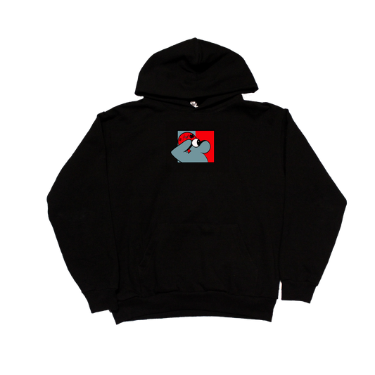 "Salute Frnd" Black Hoodie (Preorder)