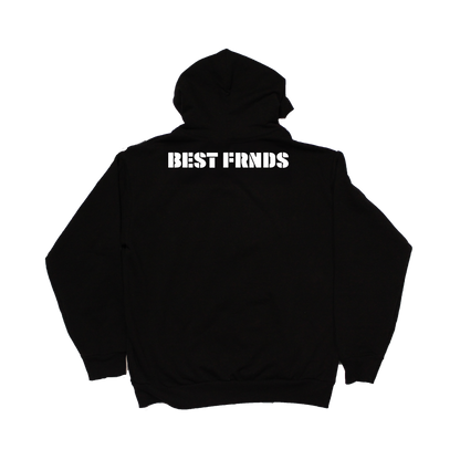 "Salute Frnd" Black Hoodie (Preorder)