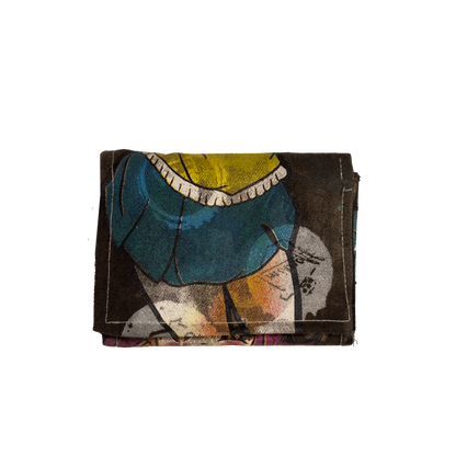 Denim Tri-fold Wallet