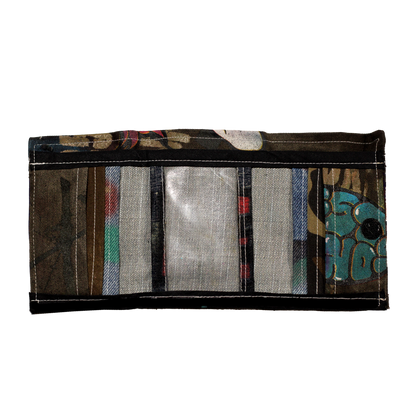 Denim Tri-fold Wallet