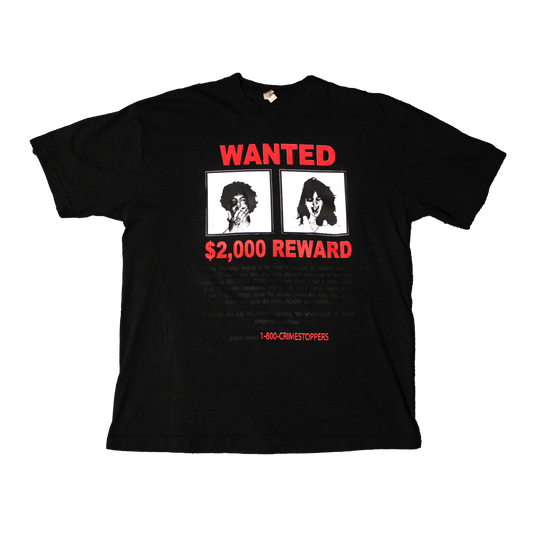 Wanted T-shirt Black